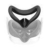 Silicone face protector for Meta Quest 3S | Black - Vortex Virtual Reality